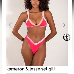 ONEONE Swimwear Kameron & Jesse set in color way Gili